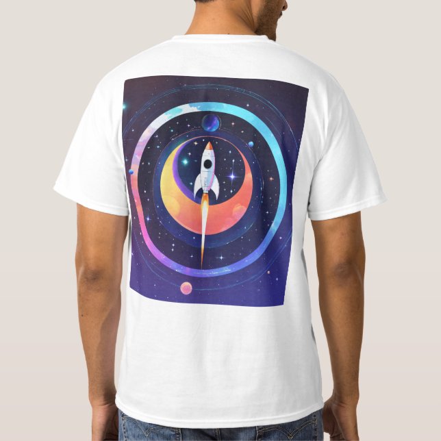 Collection de T-shirts Celestial Chic Space (Dos)