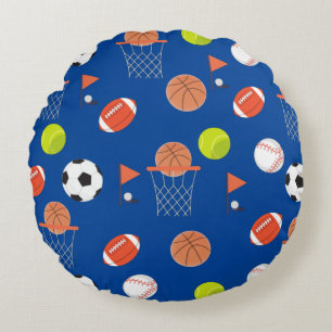 Collection de thèmes de boules de sport Coussin