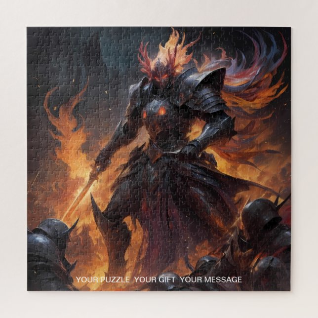 Collection Epic Black Knight Art Puzzle (Vertical)