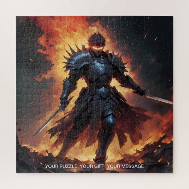 Collection Epic Black Knight Art Puzzle (Vertical)