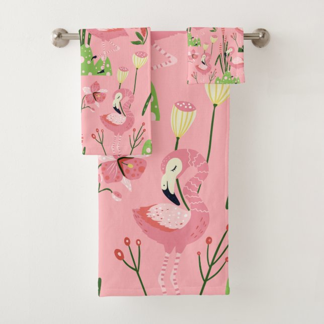 Collection Été Flamingo Une Conception 4 (En situation)