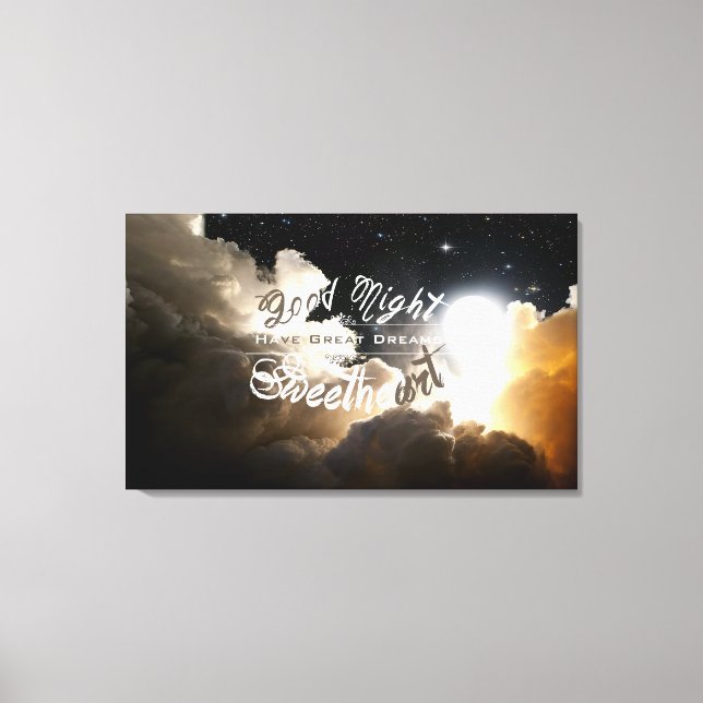 Collection GoodNight - Toile enveloppée (Recto)
