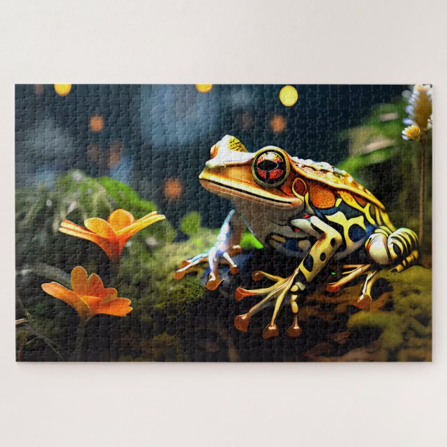Collection Jigsaw Puzzle Frogs Costa Rica (Horizontal)
