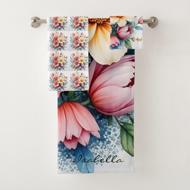 Collection Luxueuse de Fleurs Sauvages Tendance (En situation)