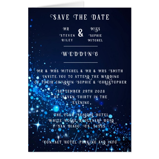 Collection Mariage étincelante (Devant)