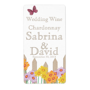 Collection Mariage Vin Étiquette