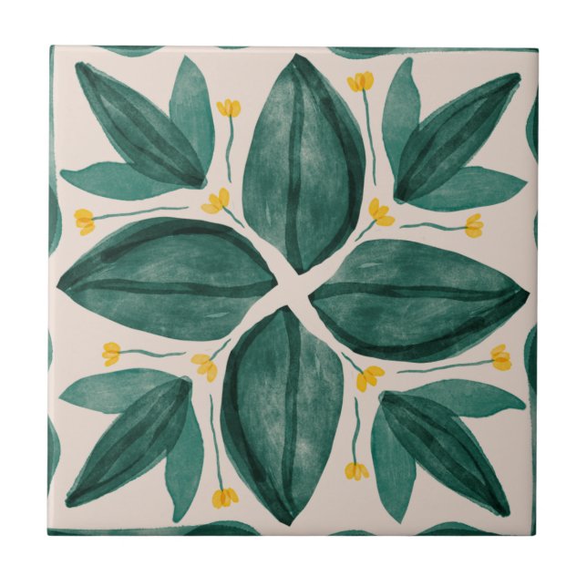 Collection MHN Carreaux vert et jaune (Devant)