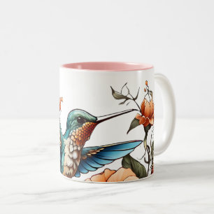 Collection mignonne de colibris de Mug de café à d