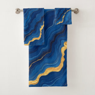 Collection moderne de marbre Royal Blue Gold