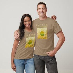 Collection nature. T-shirt cadeau d'anniversaire