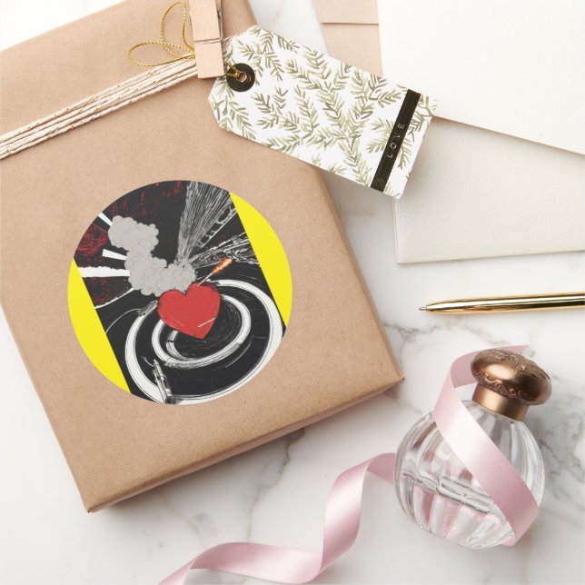 Collection Noir - Conception Vintage Sticker (Cadeaux)