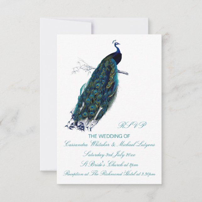 Collection Peacock RSVP (Devant)