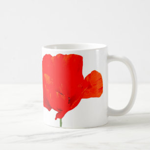 Collection POPPY 06 Mug de céramique blanche