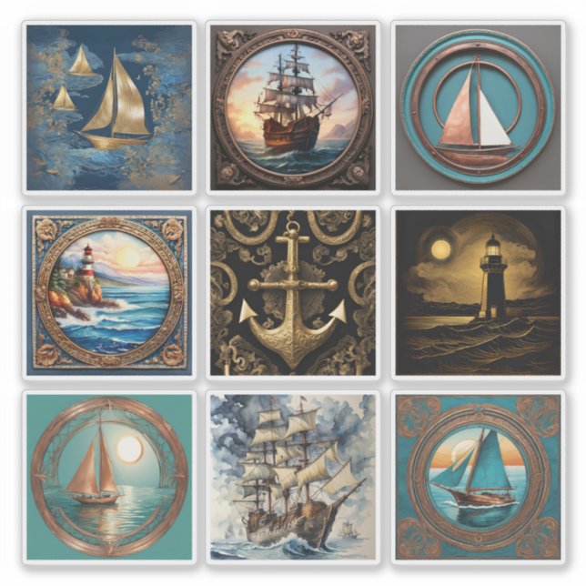 Collection Sticker Nautique (Devant)