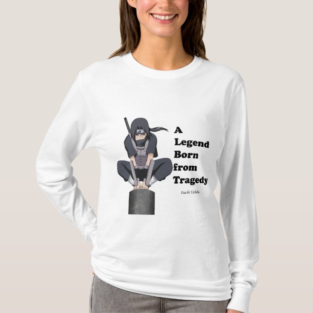 Collection T-Shirt Itachi Uchiha style et mode (Devant)