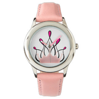 COLLECTION TMH - Jolie montre rose Ruban _ Filles