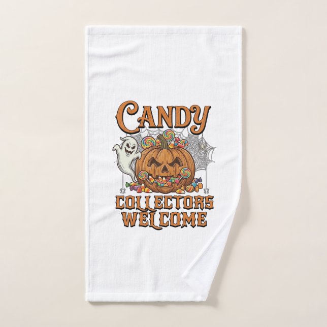 Collectionneurs de bonbons bienvenus Citrouille Ar (Serviette à main)