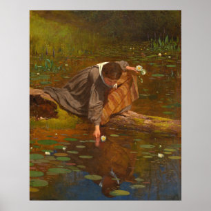 Collections Lilies - Eastman Johnson Poster d'art
