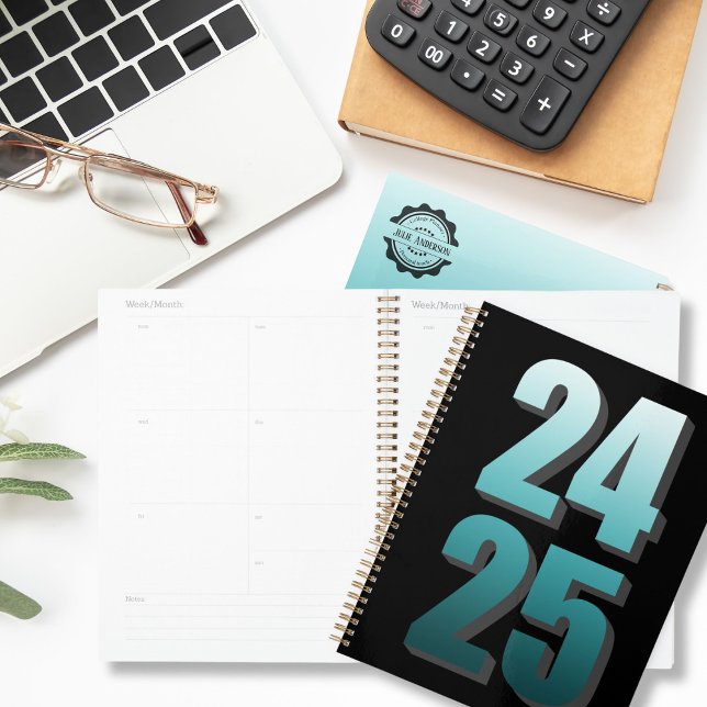 College Business Turquoise et noir 2024 2025 perso (Créateur téléchargé)