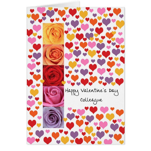 Collegue Coloured Valentine's Day (Devant)