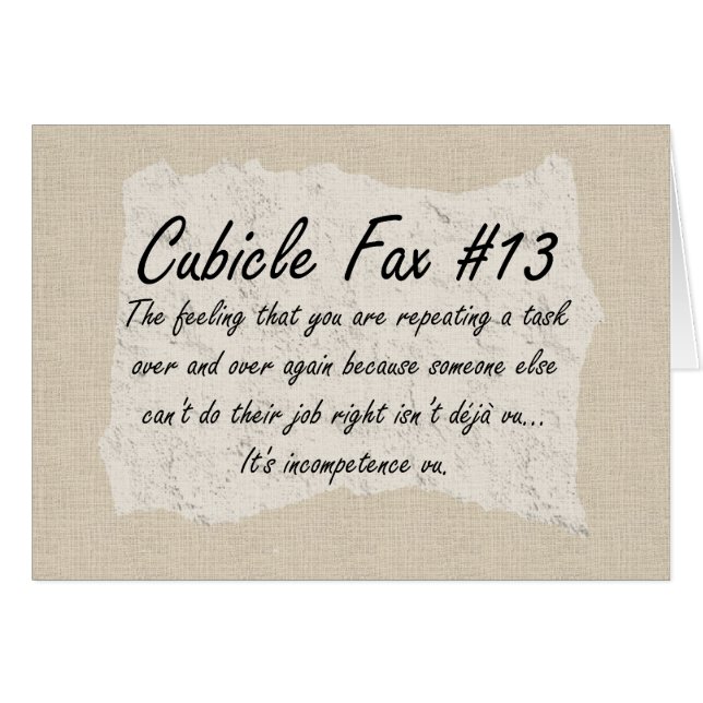 Collègues incompétents (Devant Horizontal)