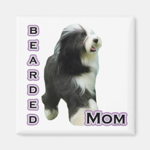 Collie barrée Maman 4 - Aimant