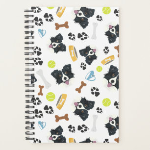 Collie frontalier de chien souriant