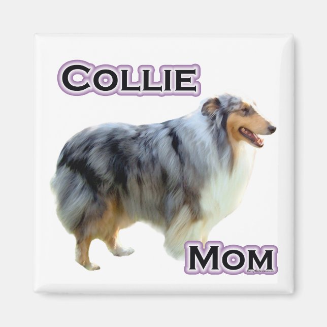 Collie Mom 4 - Magnet (Devant)
