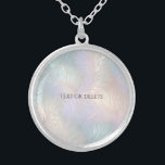 Collier Abstrait moderne Iridescente<br><div class="desc">Beau Collier Abstrait Iridescente moderne</div>