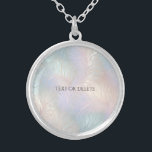 Collier Abstrait moderne Iridescente<br><div class="desc">Beau Collier Abstrait Iridescente moderne</div>