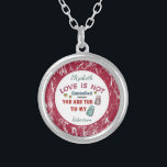 Collier Aimer le sel de poivre Non Annulé Personnaliser<br><div class="desc">My Pepper To Your Salt Love Le collier est intéressant pour la Saint-Valentin ou juste quand vous voulez donner quelque chose d'amusant et spécial à celui que vous aimez. L'Amour N'Est Pas Annulé Parce Que Vous Êtes Le Poivre De Mon Sel. Personnalisez-le avec vos noms.</div>