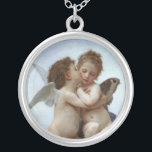 Collier Amor et Psyche<br><div class="desc">L'Amour et Psyche, peinture à l'huile pour enfants de William-Adolphe Bouguereau (1825-1905).</div>