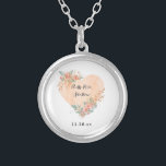 Collier *~* AR30 MARIAGE Floral Fleurs du Coeur Jaune Cade<br><div class="desc">(Recherche AR30 pour des articles similaires.) cela fait un grand Mariage d'événement ANNIVERSAIRE, cadeau de Saint Valentin, cadeau d'anniversaire etc avec espace pour la date mariage et les noms du couple. Changez les zones de texte pour ce que vous voulez donner un cadeau customisé personnalisé pour toute personne que vous...</div>