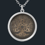 Collier Arbre de vie avec Triquetra<br><div class="desc">Arbre de vie avec Triquetra</div>
