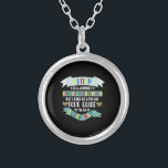 Collier Autisme Maman L'Autisme Est Un Voyage Que Je N'Ai<br><div class="desc">T-shirt de Funny Autism</div>