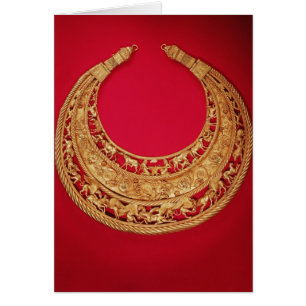 Collier avec des scènes pastorales