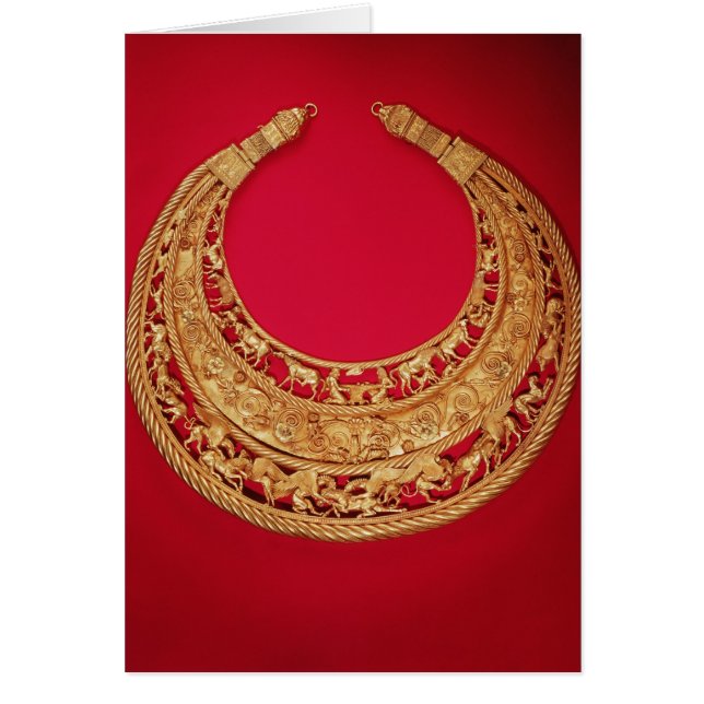 Collier avec des scènes pastorales (Devant)