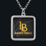 Collier Basket-ball d'État de Long Beach<br><div class="desc">Regardez ces dessins de la California State University Long Beach ! Montrez votre California State Pride avec ces nouveaux produits University. Ils font les cadeaux parfaits pour les étudiants, les anciens élèves, la famille, les amis ou les fans de Long Beach dans votre vie. Tous ces produits Zazzle sont personnalisables...</div>