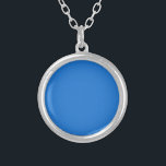 Collier Bleu bleu marine brillant (couleur solide)<br><div class="desc">Bleu bleu marine brillant (couleur solide)</div>