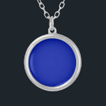 Collier Bleu (Pantone) (couleur solide)<br><div class="desc">Bleu (Pantone) (couleur solide)</div>
