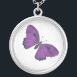 Collier Bridesmaid Papillon Brocade violet<br><div class="desc">Le collier de papillon Brocade Bridesmaid en violet est un grand cadeau pour vos accompagnateurs, surtout si vous avez utilisé ce thème pour le mariage. Cela fait partie de la collection Brocade Papillon pour Mariages en violet. Il y aura quatre autres couleurs bijoux disponibles, paon, grenat, cuivre et un beau...</div>