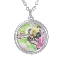 Bumblebee dans les fleurs