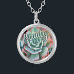 Collier Cactus vert Mint Succulent photo Script de beauté<br><div class="desc">J’ai toujours été fasciné par la longévité et la beauté des cactus qui se développent dans les conditions les plus difficiles. Admirez la splendeur du désert chaque fois que vous portez ce magnifique collier photo de charme gros plan d'un cactus rose, vert menthe, en fleurs. Ce collier se présente en...</div>