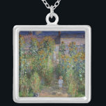 Collier Claude Monet | le jardin de l'artiste chez<br><div class="desc">Le jardin de l'artiste chez Vetheuil,  1880 % pipe% par emplacement d'art de Claude Monet | : National Gallery d'art,  Washington DC,  nombre de collection d'image de l'artiste français | des Etats-Unis | : XIR37339</div>