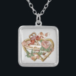 Collier Clé rose Double coeur<br><div class="desc">Rose Key Double Hearts Collier, Vêtements Coeurs, T-shirts Coeur, Cadeaux Saint Valentin par ArtMuvz Illustration. T-shirt Coeur correspondant, cadeaux et vêtements de jour Valentines.POUR PERSONNALISER, ajoutez votre nom, ou ajoutez du texte à la place. Préparez-vous pour la Saint Valentin avec nos cadeaux festifs et nos vêtements romantiques! Quel que soit...</div>