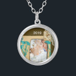 Collier Collage photo Vintage personnalisé<br><div class="desc">Collage photo Vintage personnalisé</div>