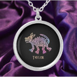 Collier Cool Aztec Design Chien<br><div class="desc">Cool,  multicolore,  chien design aztèque. Ajoutez votre nom pour personnaliser.</div>