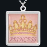 Collier Couronne princesse juive par Chariklia Zaris<br><div class="desc">Connais une princesse dans ta vie qui mérite une couronne ? Puis achetez cette impression chez Chariklia Zarris. Il est orné d'une magnifique couronne de bijoux avec le mot "princesse" en dessous. Un cadeau fantastique pour le pourcentage de votre vie!</div>