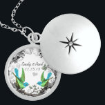 Collier d'anniversaire des oiseaux Vintages mariag<br><div class="desc">Colliers de conservation Choisissez soit Plat Argent,  soit Argent Argent Sterling</div>