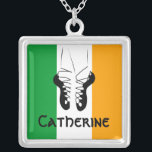 Collier Danse d'étape irlandaise<br><div class="desc">Cadeau d'amusement pour votre danseur irlandais d'étape</div>